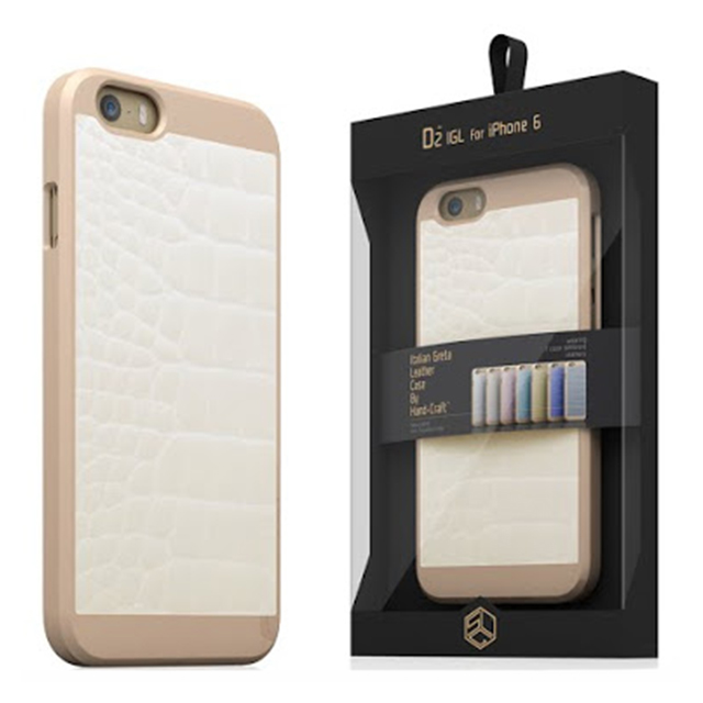 【iPhone6 ケース】D2 Italian Greta Leather Bar (ホワイト)goods_nameサブ画像