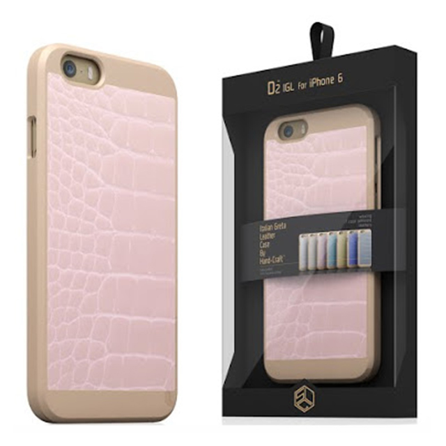 【iPhone6 ケース】D2 Italian Greta Leather Bar (ベビーピンク)goods_nameサブ画像