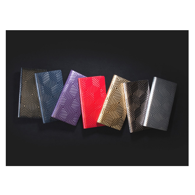 【iPhone6s/6 ケース】D4 Metal Leather Diary (シルバー)サブ画像