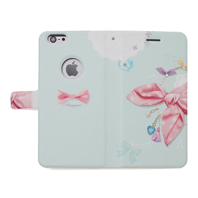 【iPhone6s/6 ケース】Dot Scarf Diary (ピンクスカーフ)goods_nameサブ画像