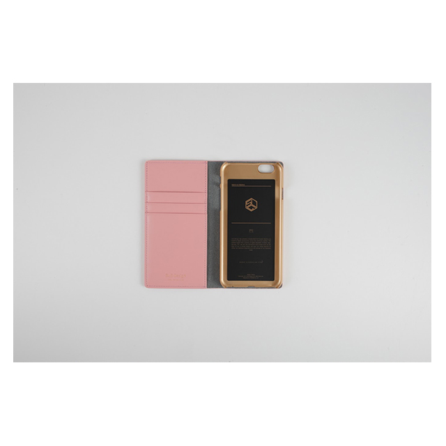 【iPhone6s/6 ケース】D5 Calf Skin Leather Diary (ホワイト)サブ画像