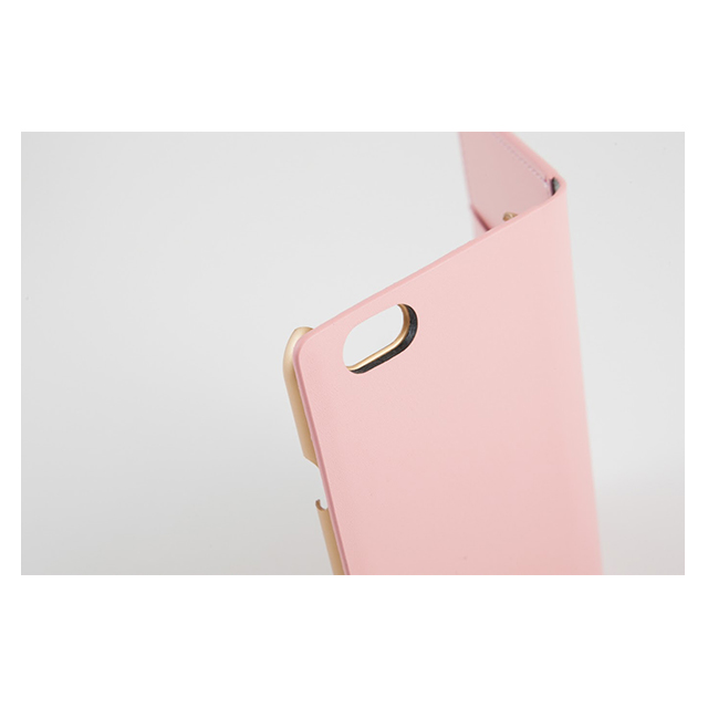 【iPhone6s/6 ケース】D5 Calf Skin Leather Diary (ベビーピンク)goods_nameサブ画像