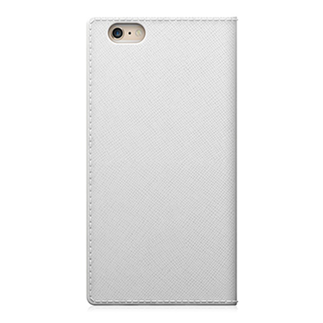 【iPhone6s/6 ケース】D5 Saffiano Calf Skin Leather Diary (ホワイト)サブ画像