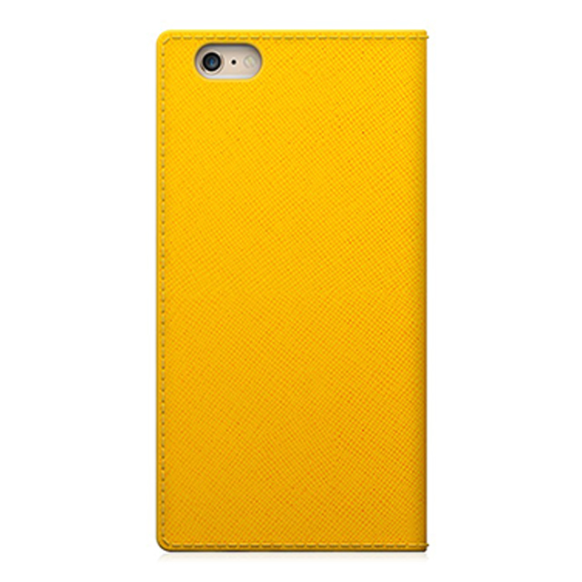 【iPhone6s/6 ケース】D5 Saffiano Calf Skin Leather Diary (イエロー)goods_nameサブ画像