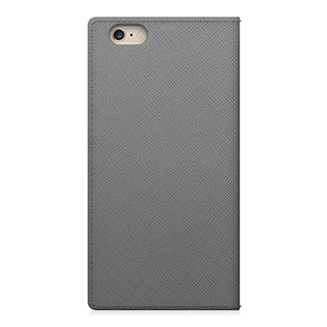 【iPhone6s/6 ケース】D5 Saffiano Calf Skin Leather Diary (グレー)goods_nameサブ画像