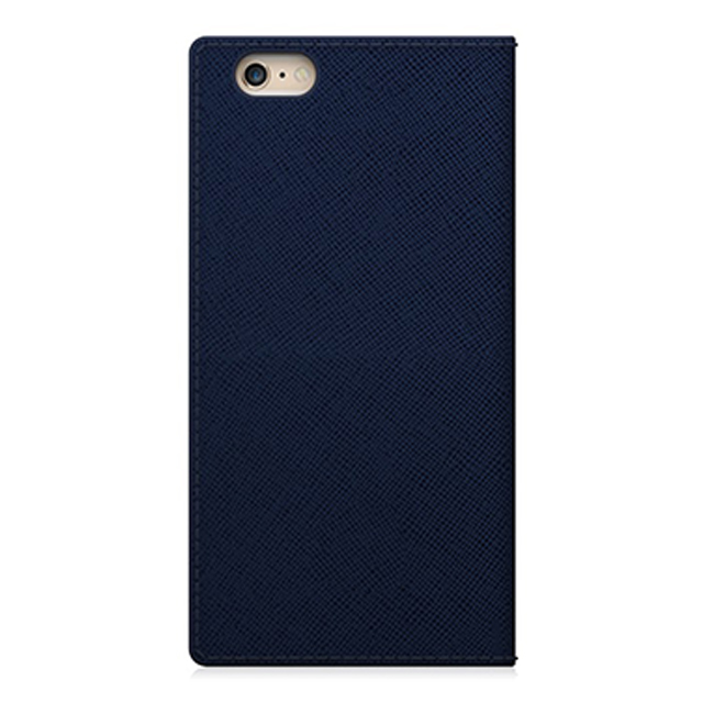 【iPhone6s/6 ケース】D5 Saffiano Calf Skin Leather Diary (ネイビー)サブ画像