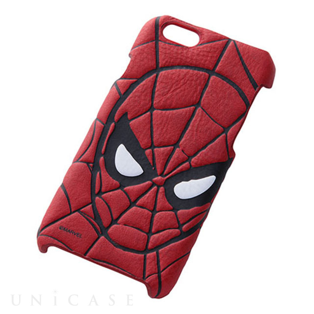 【iPhone6s/6 ケース】ポップアップ・レザー/スパイダーマン