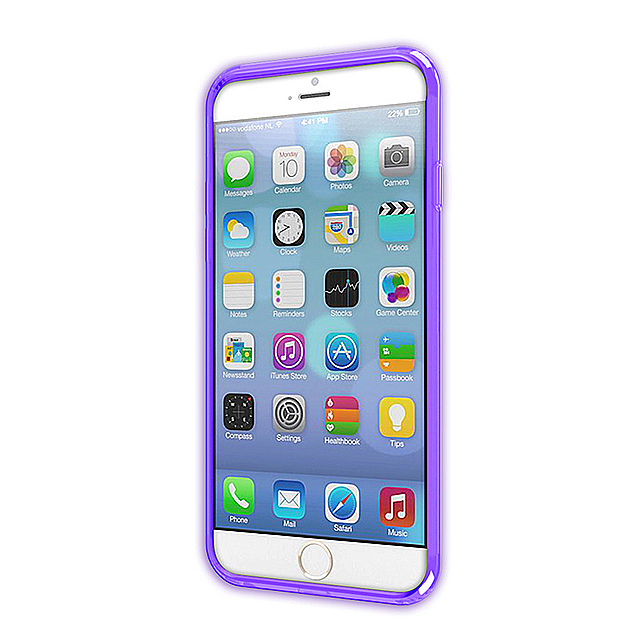 【iPhone6s/6 ケース】ODOYO SOFT EDGE/IRIS PURPLEサブ画像