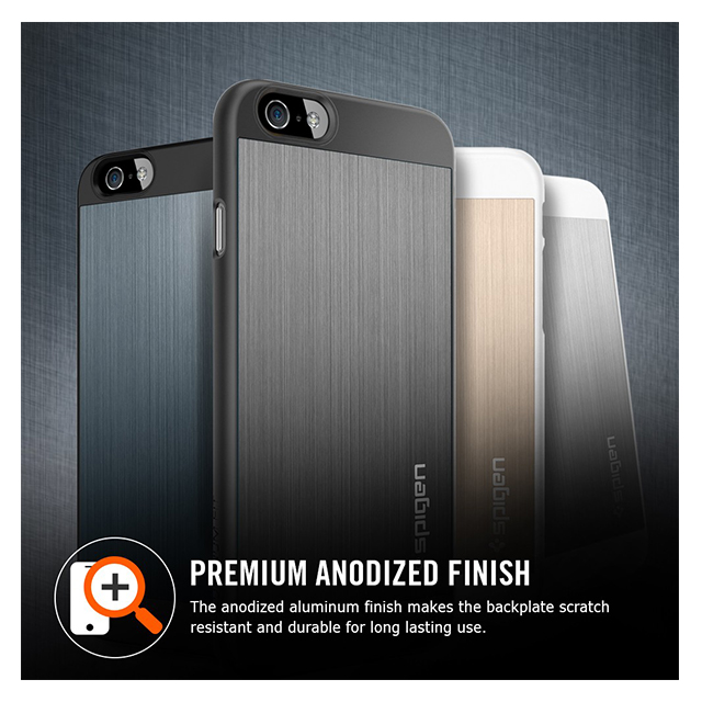 【iPhone6 ケース】Aluminum Fit Satin Silvergoods_nameサブ画像