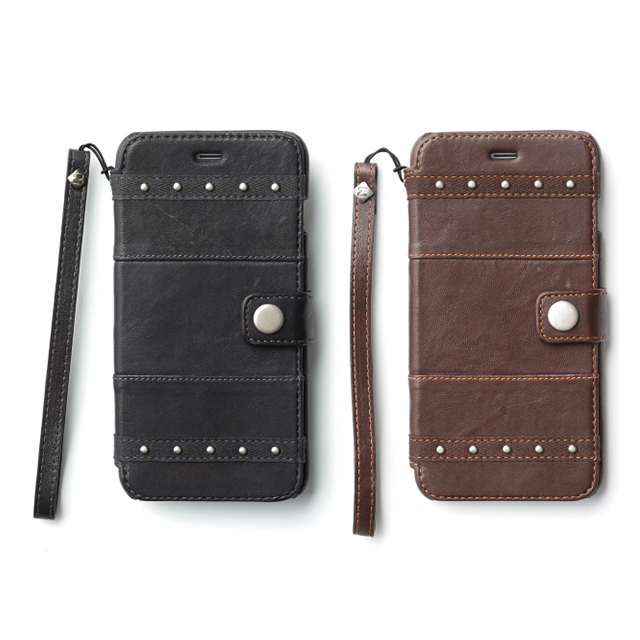 【iPhone6s Plus/6 Plus ケース】Bohemian M Diary (ブラウン)サブ画像