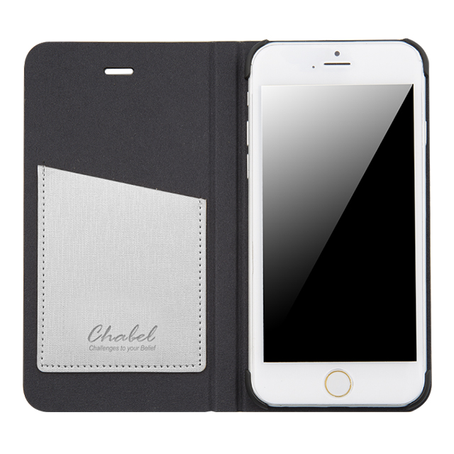 【iPhone6s Plus/6 Plus ケース】Metal Square Cover Diary (バーガンディ)goods_nameサブ画像