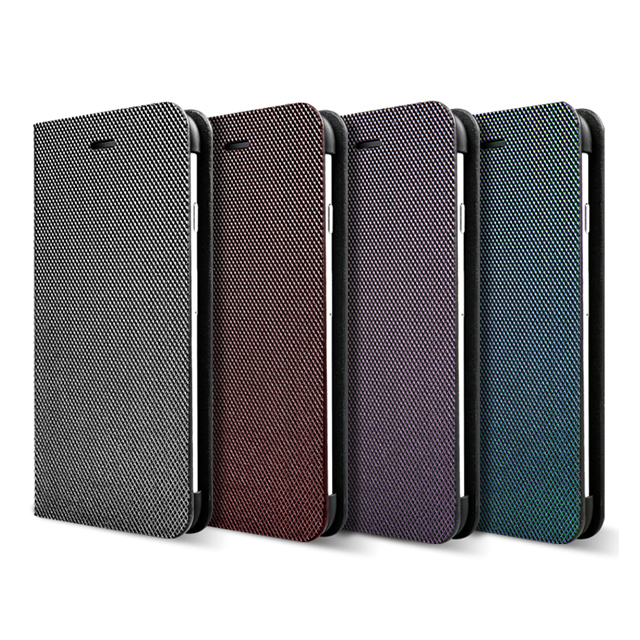 【iPhone6s Plus/6 Plus ケース】Metal Square Cover Diary (シルバー)goods_nameサブ画像