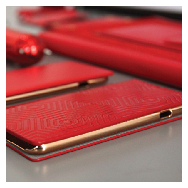 【iPhone6s Plus/6 Plus ケース】D4 Metal Leather Diary (シルバー)goods_nameサブ画像