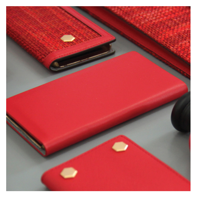 【iPhone6s Plus/6 Plus ケース】D5 Calf Skin Leather Diary (グレー)サブ画像