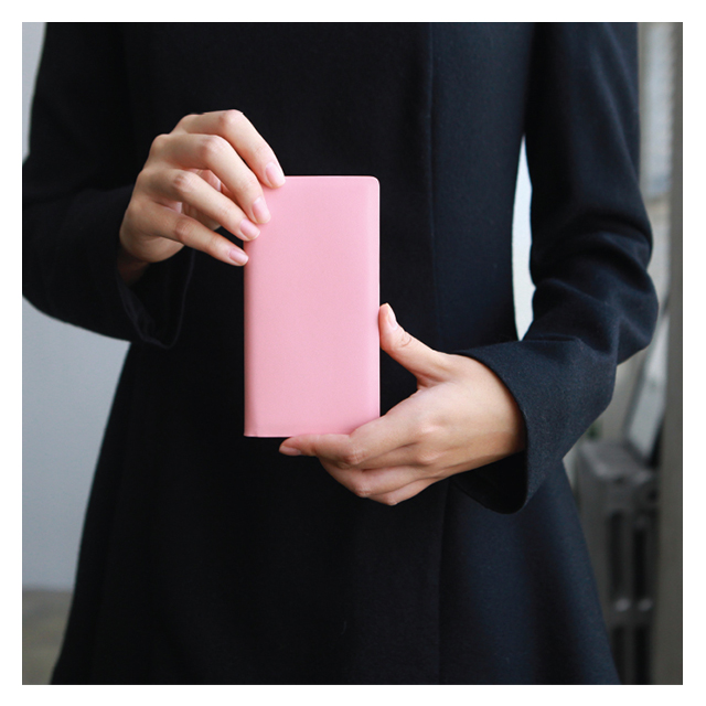 【iPhone6s Plus/6 Plus ケース】D5 Calf Skin Leather Diary (ネイビー)goods_nameサブ画像