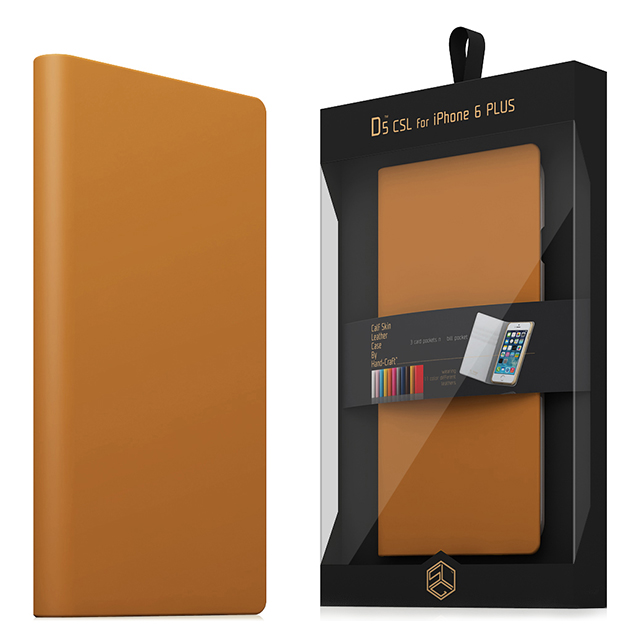 【iPhone6s Plus/6 Plus ケース】D5 Calf Skin Leather Diary (タンブラウン)goods_nameサブ画像