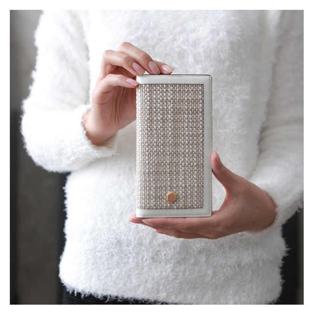 【iPhone6s Plus/6 Plus ケース】D5 Edition Calf Skin Leather Diary (ネイビー)サブ画像