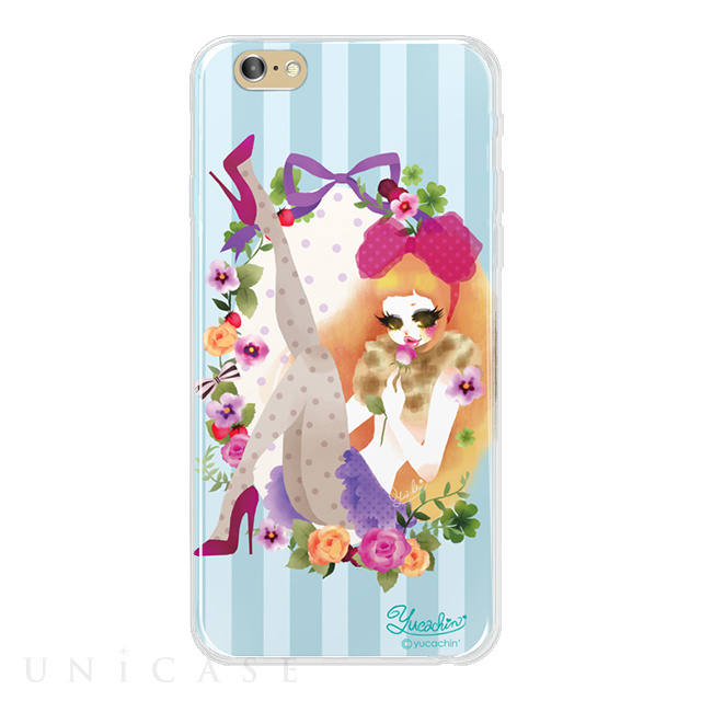 【iPhone6s/6 ケース】yucachin’ フラワーリース