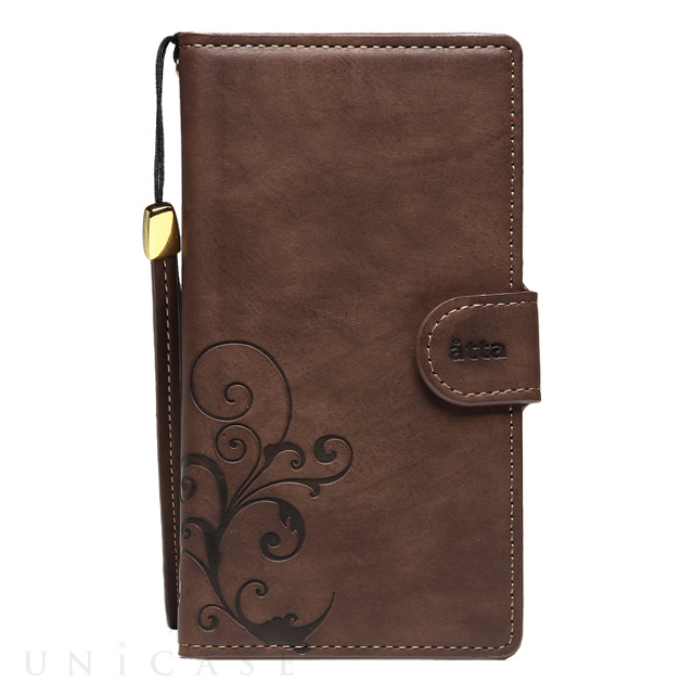 【マルチ スマホケース】Multi type SMART COVER NOTEBOOK (Dark Brown)