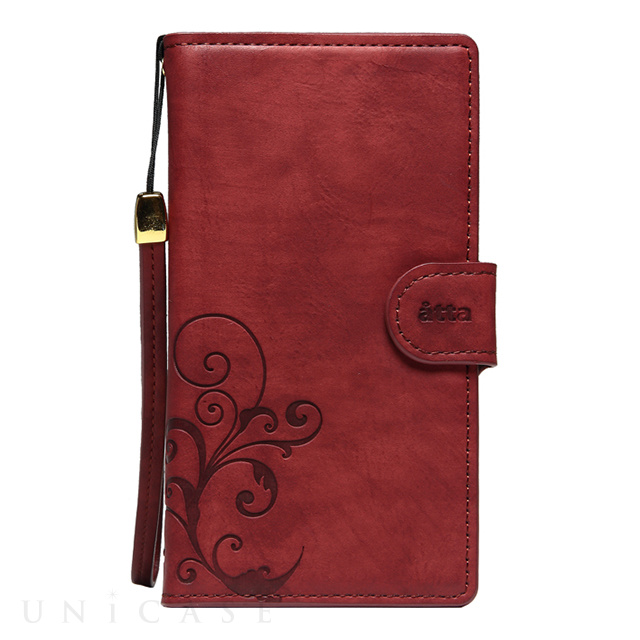 【マルチ スマホケース】Multi type SMART COVER NOTEBOOK (Wine Red)