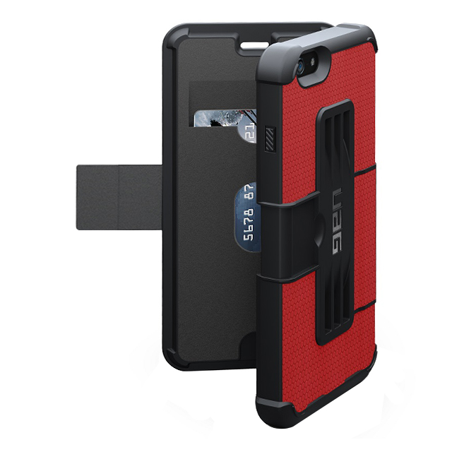 【iPhone6s Plus/6 Plus ケース】UAG フォリオケース (レッド)サブ画像