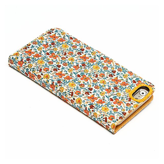 【iPhone6s/6 ケース】LIBERTY Diary Orangeサブ画像