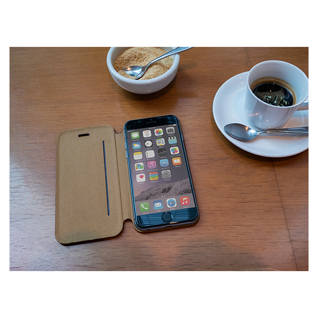 【iPhone6s Plus/6 Plus ケース】GENUINE LEATHER COVER MASK (Black)goods_nameサブ画像