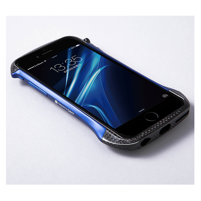 【iPhone6s/6 ケース】CLEAVE Hybrid Bumper (Carbon＆Blue)goods_nameサブ画像
