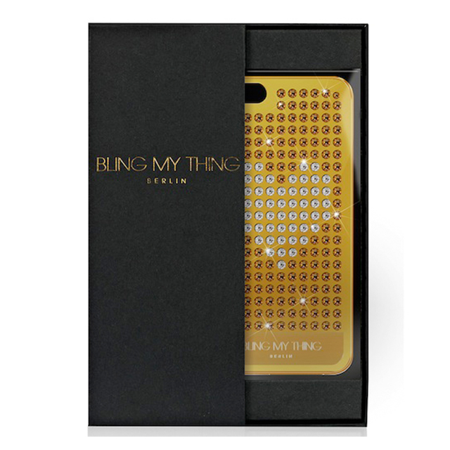 【iPhone6s/6 ケース】Bling My Thing Extravaganza Gold Heartgoods_nameサブ画像