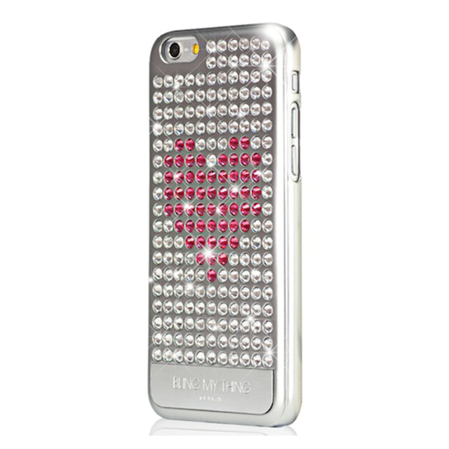 【iPhone6s/6 ケース】Bling My Thing Extravaganza Pink Heartサブ画像