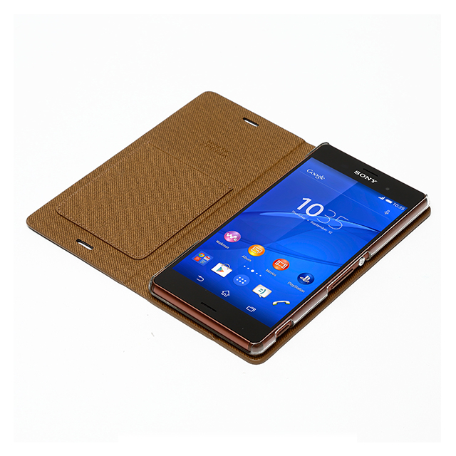 【XPERIA Z3 ケース】Diana Diary (ブラックチョコレート)goods_nameサブ画像