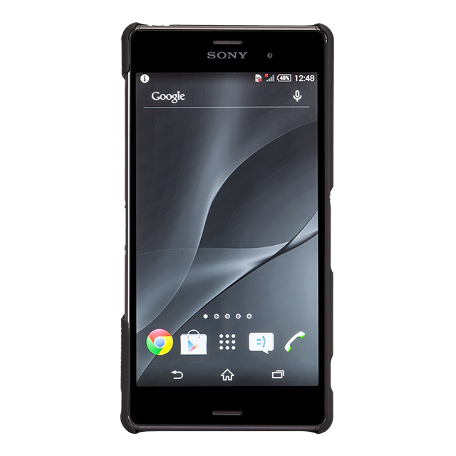 【XPERIA Z3 ケース】Barely There Case Blackサブ画像