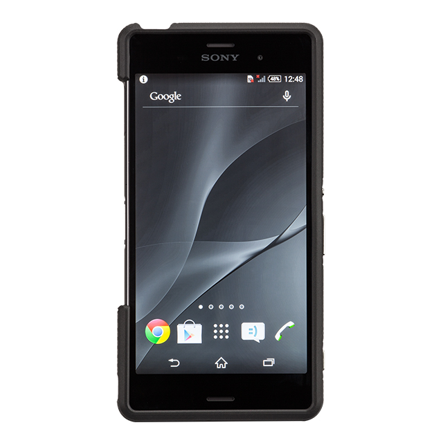 【XPERIA Z3 ケース】Tough Case Black/Blackサブ画像