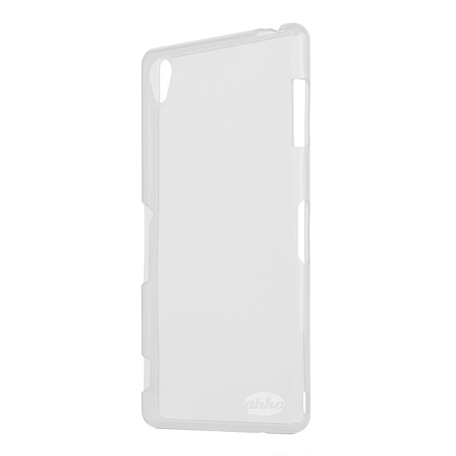 【XPERIA Z3 ケース】Gummi Shell MOYA Clear Whitegoods_nameサブ画像