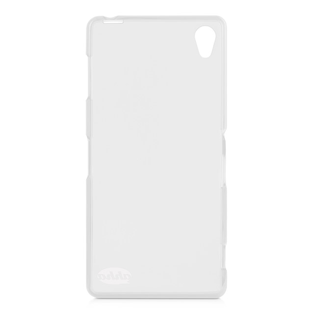 【XPERIA Z3 ケース】Gummi Shell MOYA Clear Whitegoods_nameサブ画像