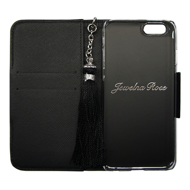 【iPhone6s/6 ケース】イニシャルウォレットケース ”T” ブラック for iPhone6s/6goods_nameサブ画像