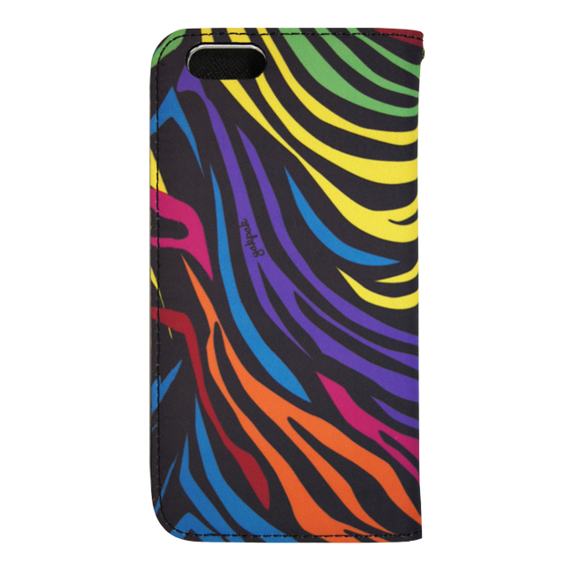 【iPhone6s/6 ケース】YAKPAK ウォレットケース for iPhone6s/6 (Multi Black Zebra)サブ画像