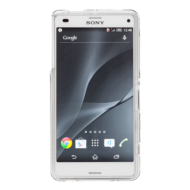 【XPERIA Z3 Compact ケース】Naked Case Clear/Clearサブ画像