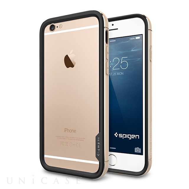 【iPhone6 ケース】Neo Hybrid EX METAL (Champagne Gold)