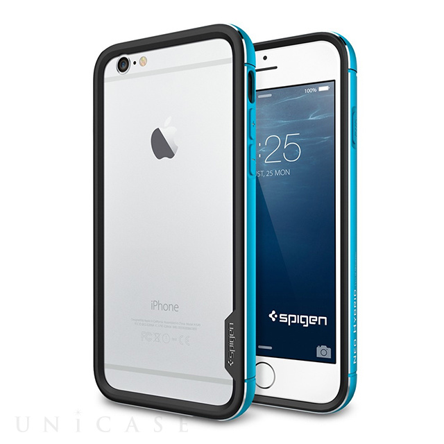 【iPhone6 ケース】Neo Hybrid EX METAL (Metal Blue)