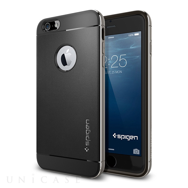 【iPhone6 Plus ケース】Neo Hybrid METAL Space Gray