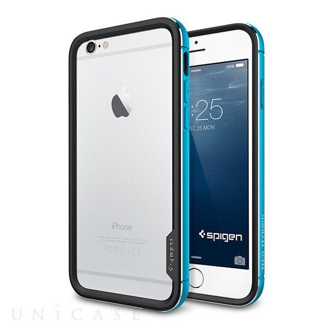 【iPhone6 Plus ケース】Neo Hybrid  EX METAL (Metal Blue)