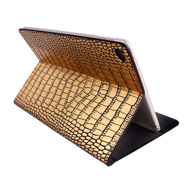 【iPad Air2 ケース】Gold Croco Diaryサブ画像