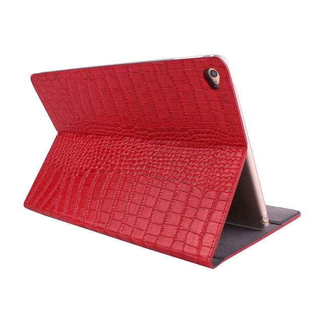 【iPad Air2 ケース】Vivid Croco Diary (レッド)goods_nameサブ画像