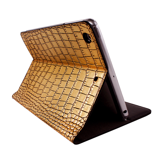 【iPad mini3/2/1 ケース】Gold Croco Diarygoods_nameサブ画像