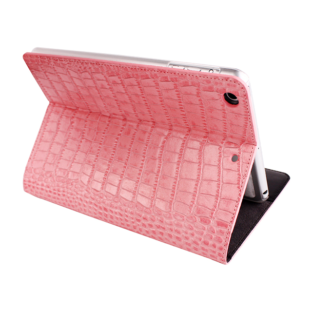 【iPad mini3/2/1 ケース】Vivid Croco Diary (ピンク)goods_nameサブ画像