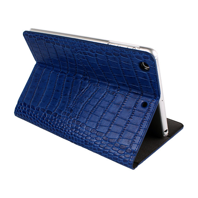 【iPad mini3/2/1 ケース】Vivid Croco Diary (コバルトブルー)goods_nameサブ画像