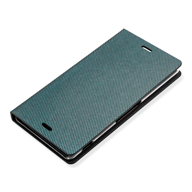 【XPERIA Z3 ケース】Metal Square Cover Diary (グリーン)goods_nameサブ画像