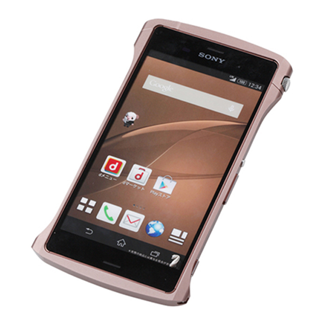 【XPERIA Z3 ケース】CLEAVE Chrono Aluminum Bumper Copperサブ画像