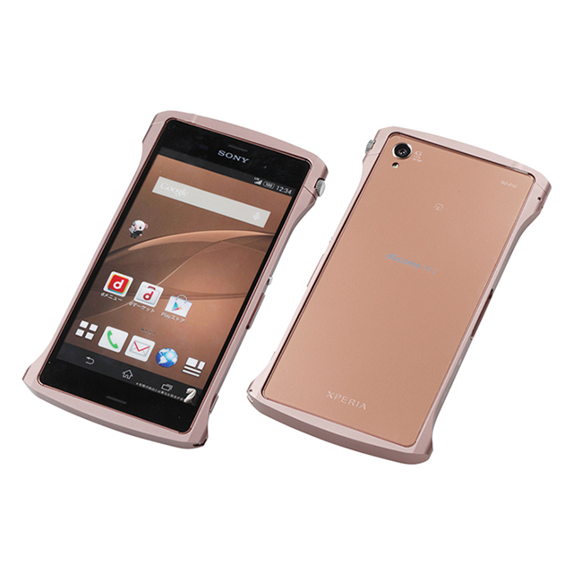 【XPERIA Z3 ケース】CLEAVE Chrono Aluminum Bumper Copperサブ画像